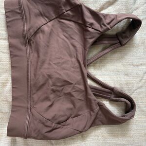 Brown Sports Bra